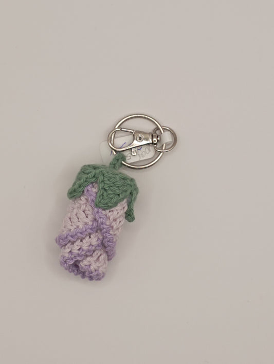 Porte-clé bouton de rose