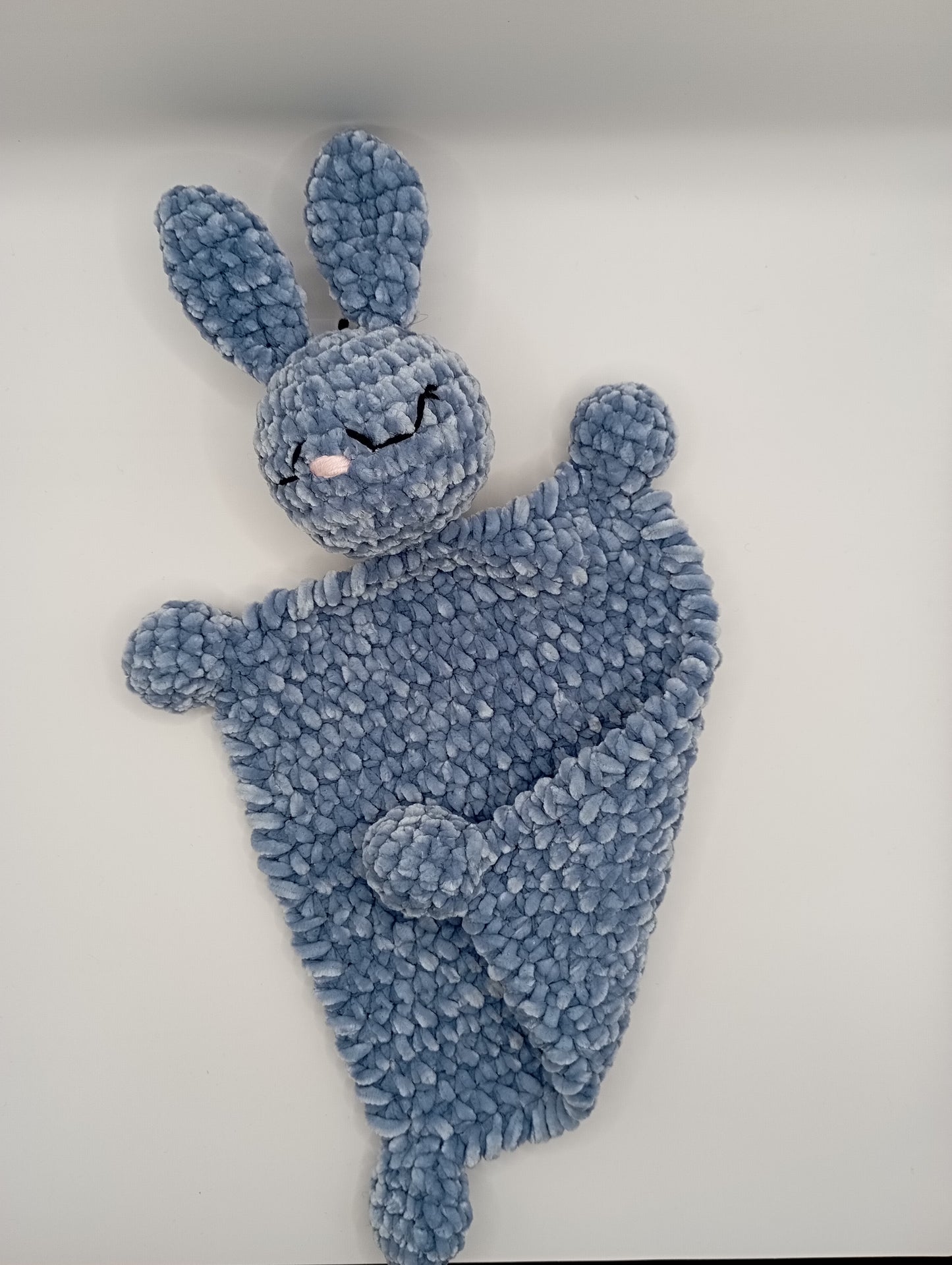Doudou lapin plat
