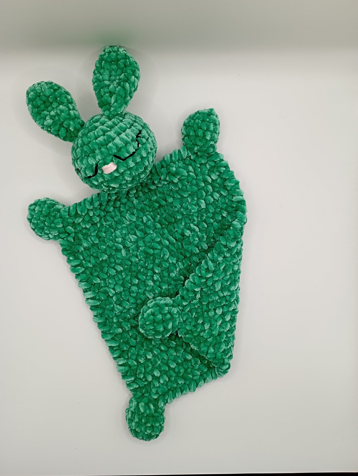 Doudou lapin plat