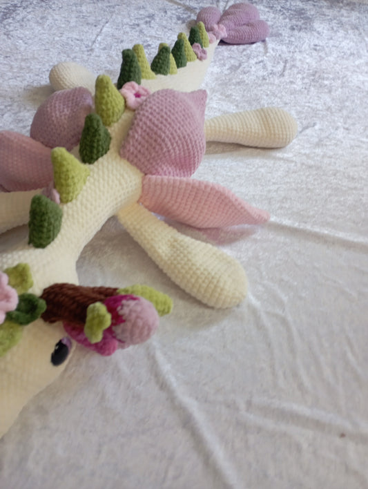 Dragon géant fleuri