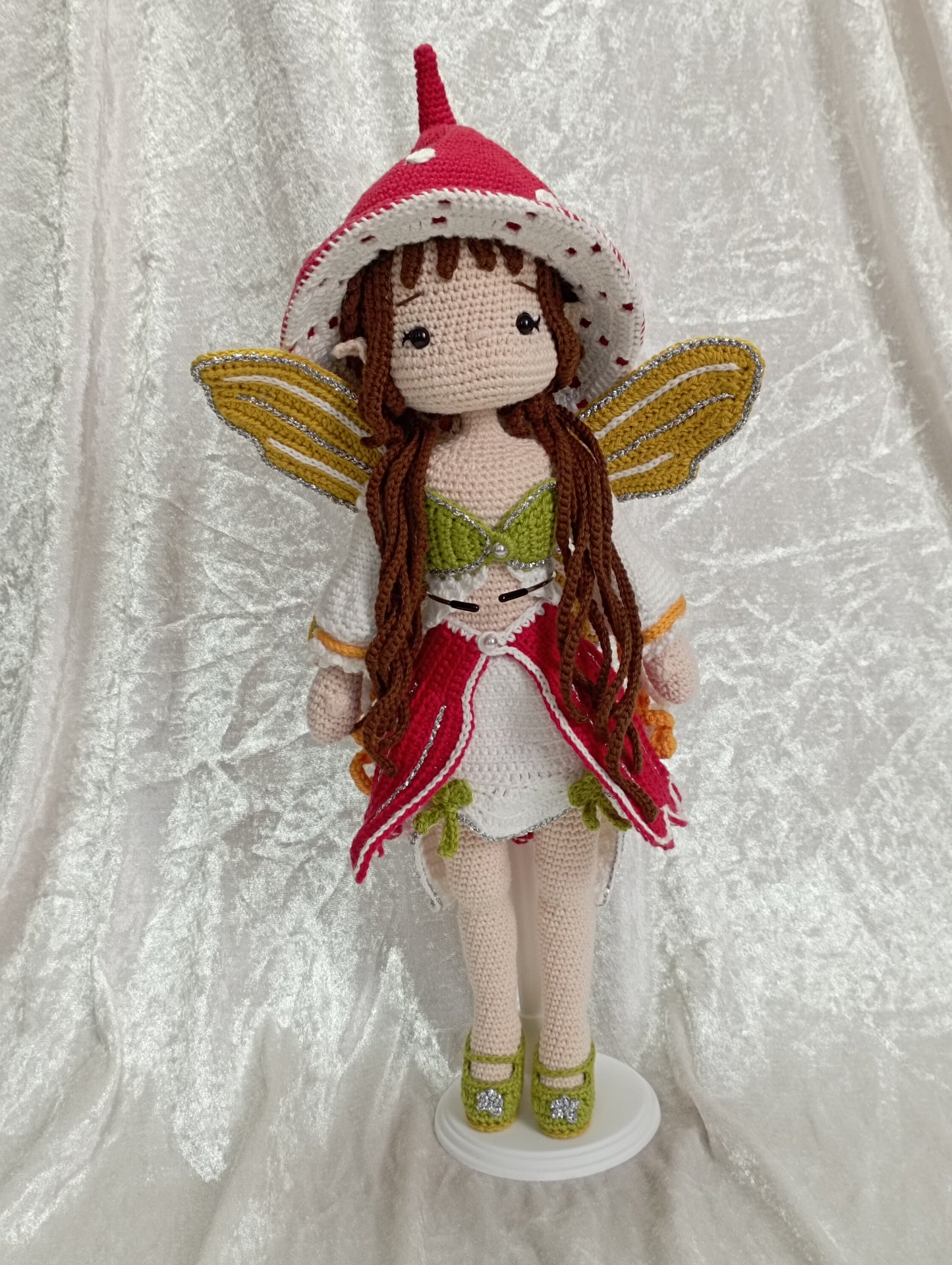 Poupée elfe champignon