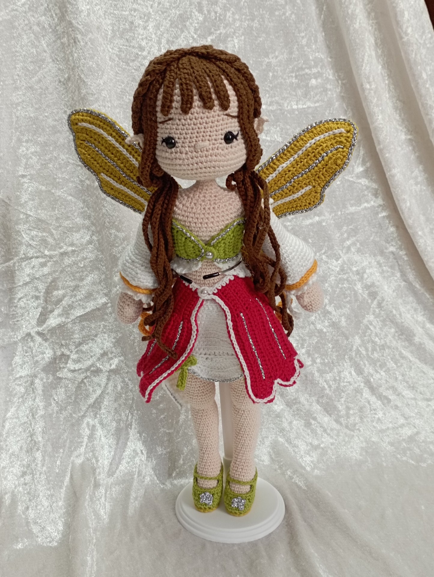 Poupée elfe champignon