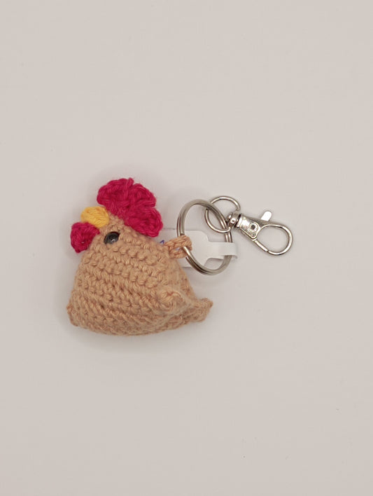 Porte-clé poule