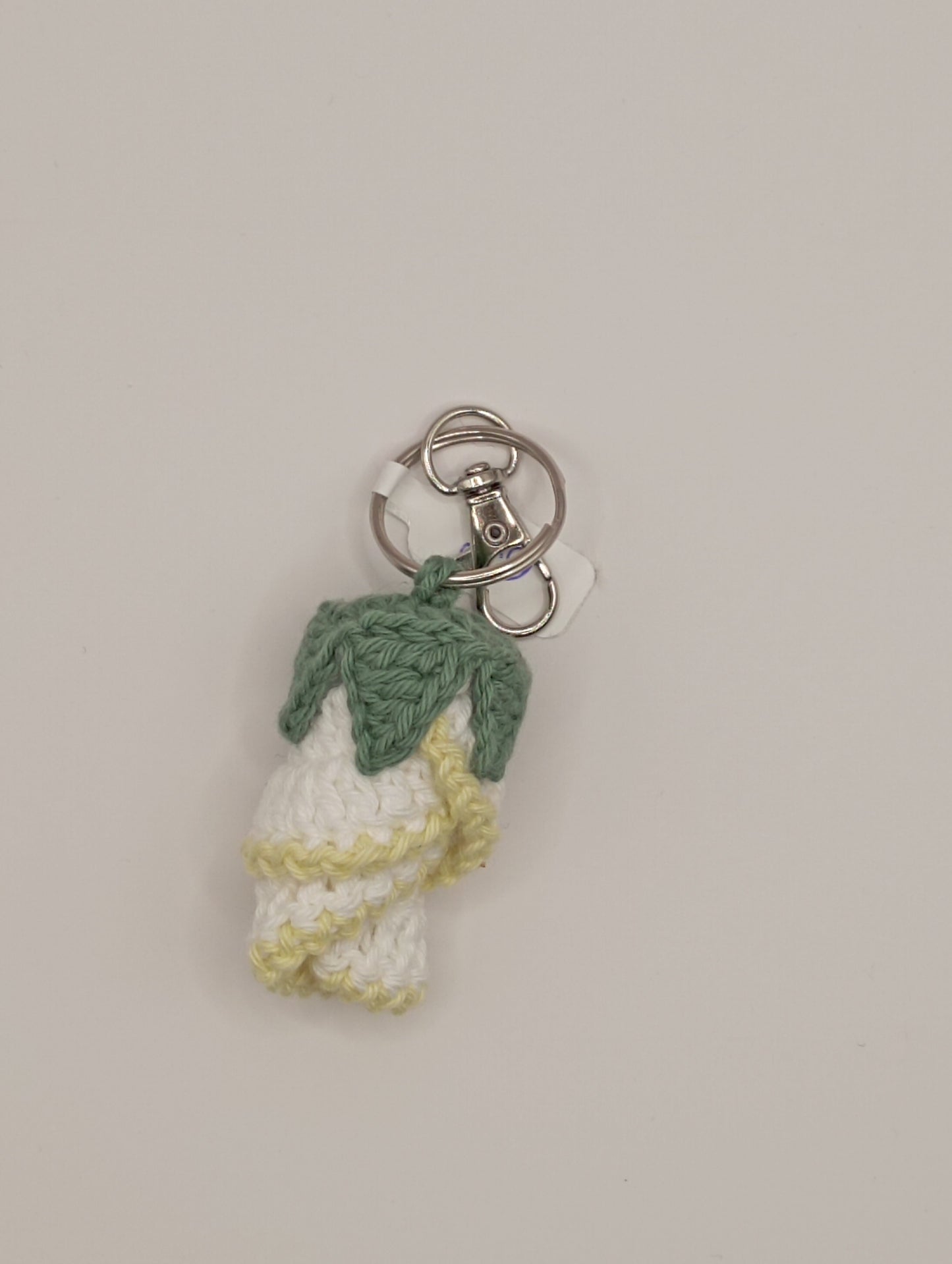 Porte-clé bouton de rose