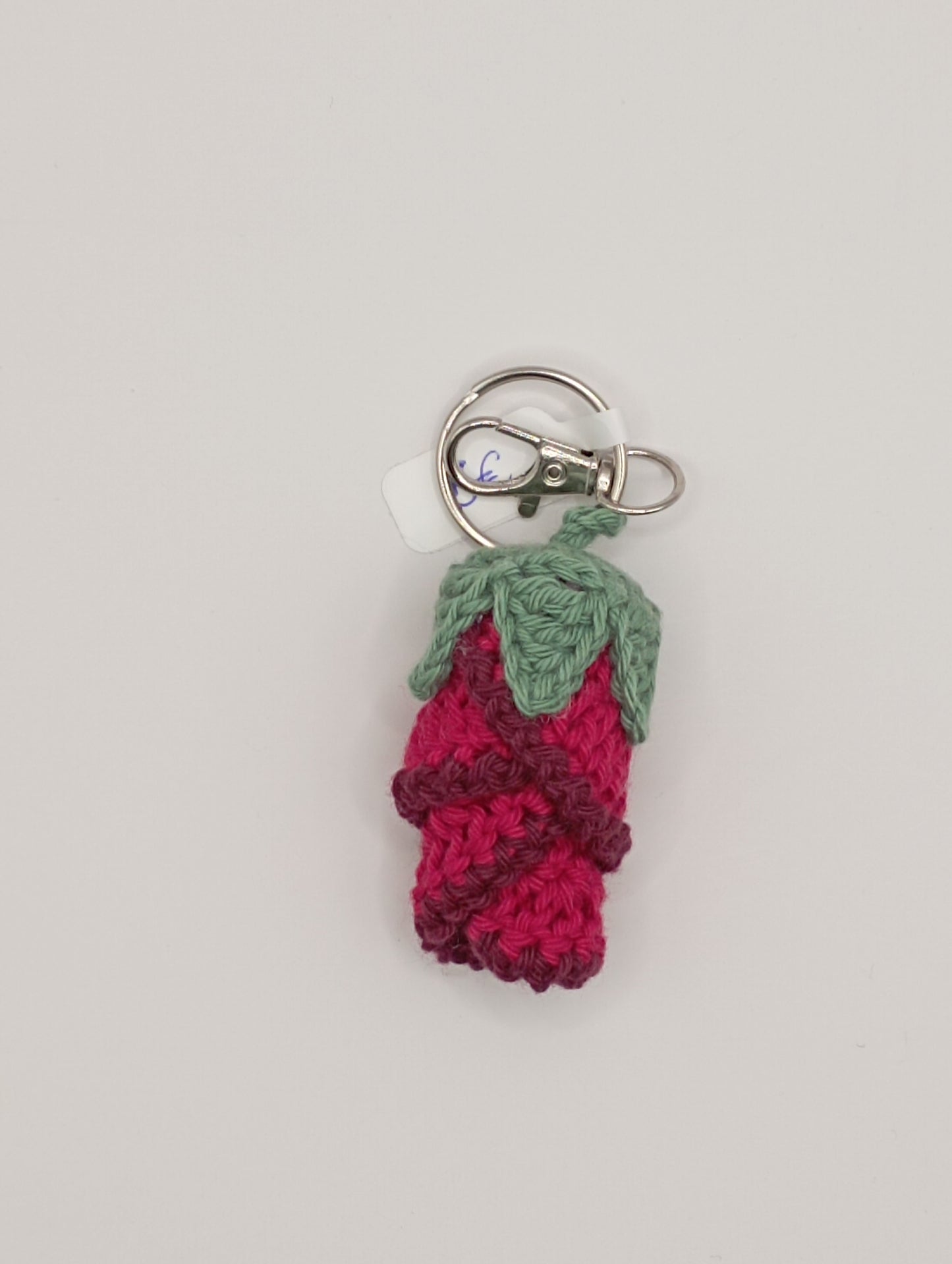 Porte-clé bouton de rose