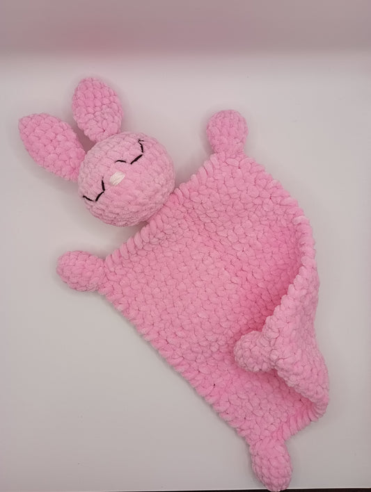 Doudou lapin plat
