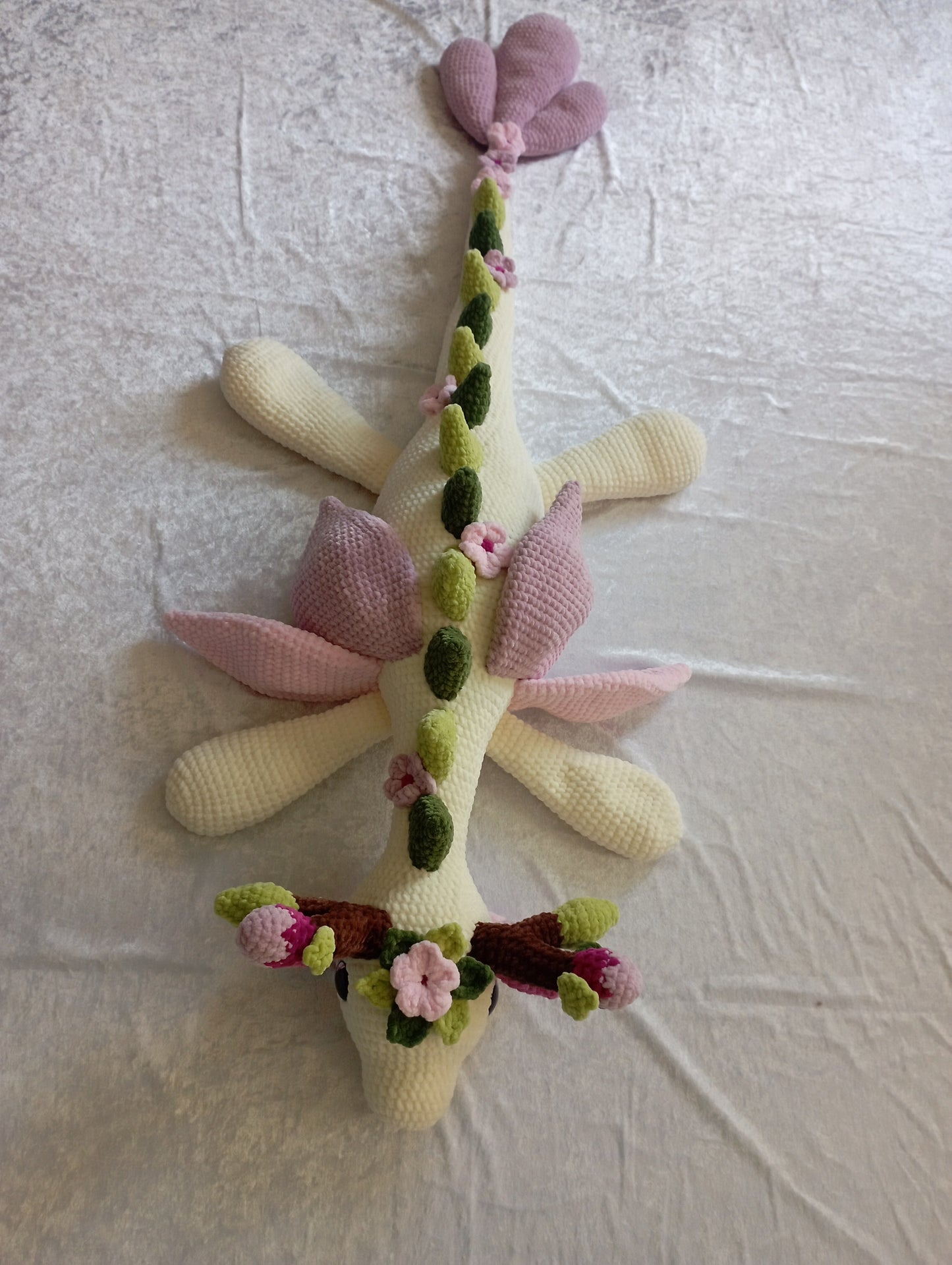 Dragon géant fleuri