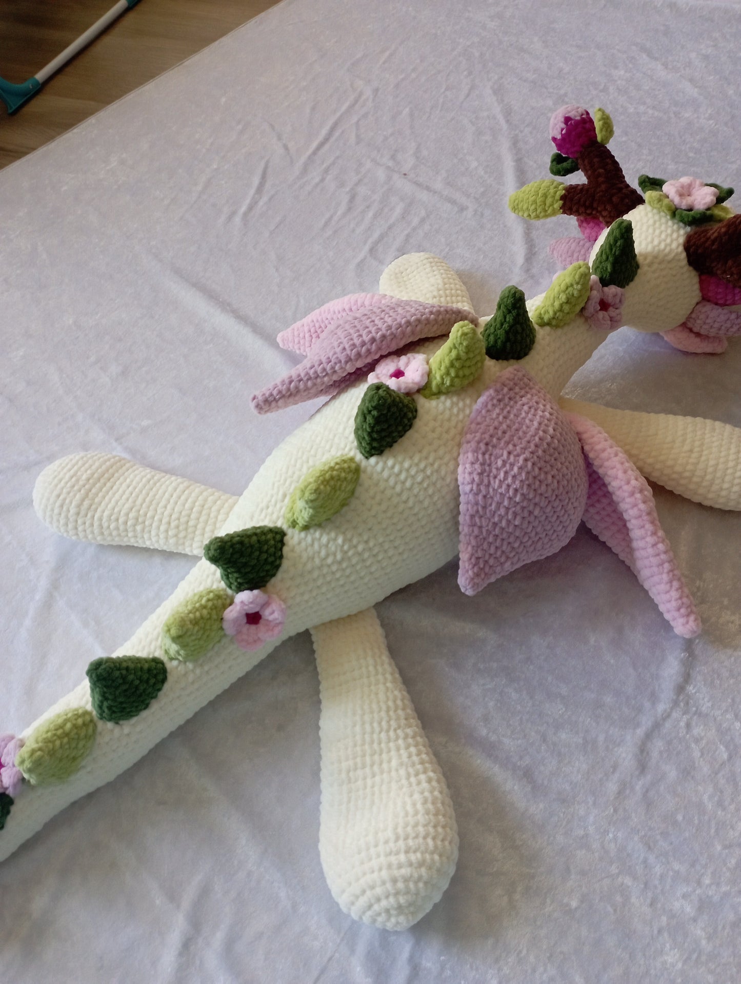 Dragon géant fleuri