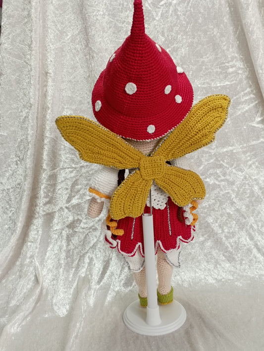 Poupée elfe champignon